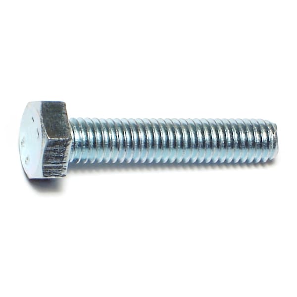 Midwest Fastener Class 8.8, M6-1.00 Hex Head Cap Screw, Zinc Plated Steel, 30 mm L, 50 PK 50424 - main